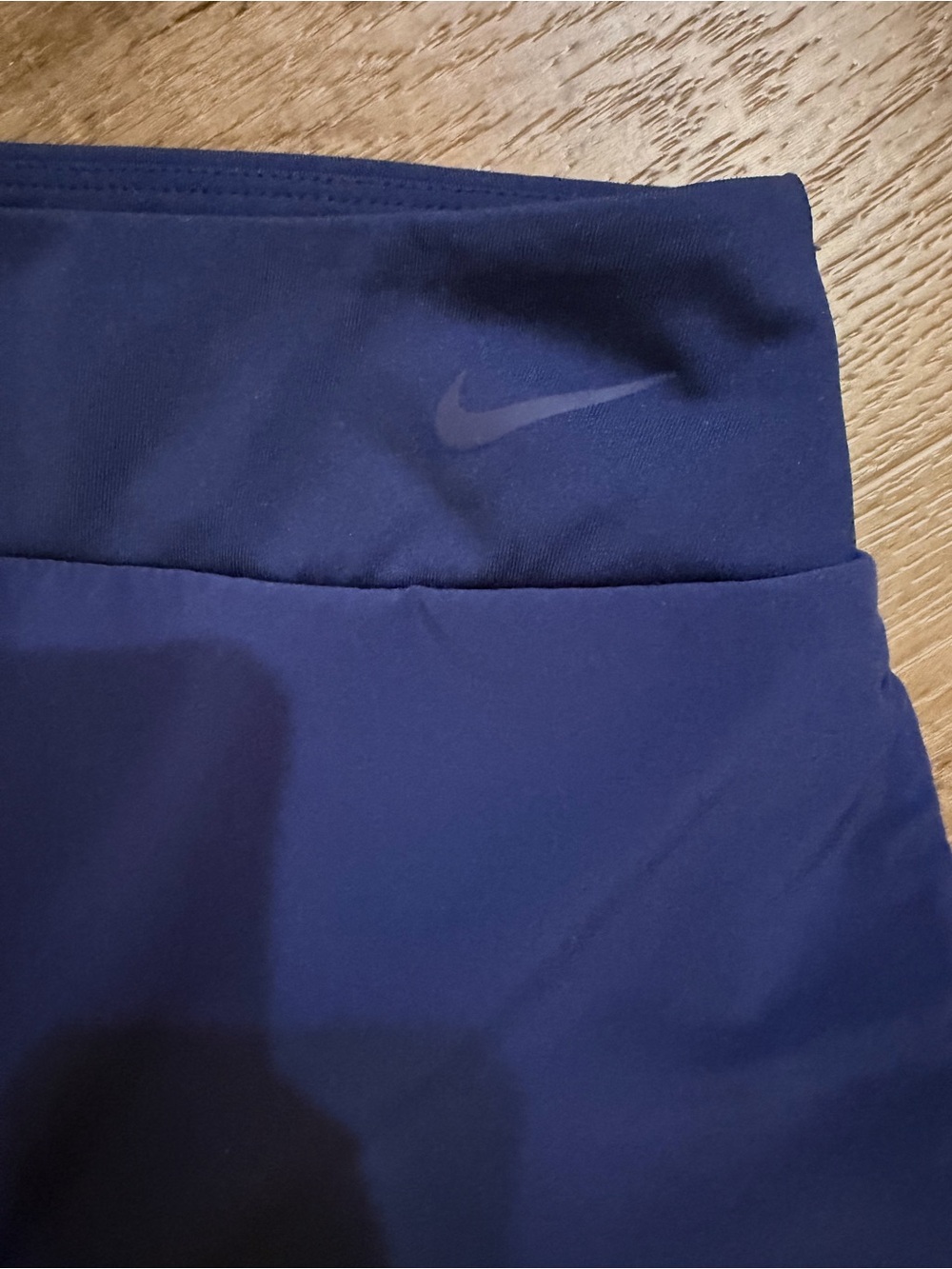 Nike Dri-Fit Skort Skirt Navy Blue Size Large Athletic Golf Tennis Pickleball - Picture 10 of 14
